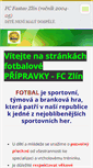 Mobile Screenshot of fczlin-2004.webnode.cz