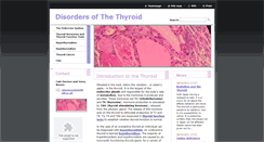 Desktop Screenshot of disordersofthethyroid.webnode.com