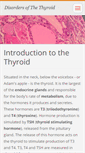 Mobile Screenshot of disordersofthethyroid.webnode.com