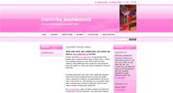 Desktop Screenshot of dominikasuchankova.webnode.cz