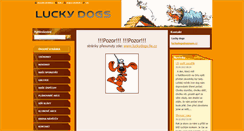 Desktop Screenshot of luckydogs.webnode.cz