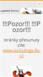 Mobile Screenshot of luckydogs.webnode.cz