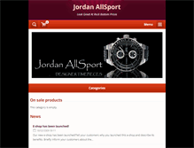 Tablet Screenshot of jordanallsport.webnode.com