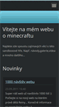 Mobile Screenshot of miki-minecraft.webnode.cz
