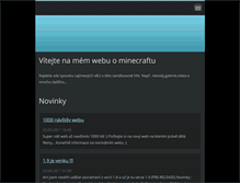 Tablet Screenshot of miki-minecraft.webnode.cz