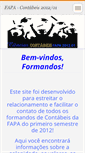 Mobile Screenshot of contabeisfapa2012-1.webnode.com.br