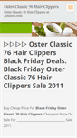 Mobile Screenshot of osterclassic76hairclippers.webnode.com
