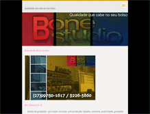 Tablet Screenshot of bonestudio.webnode.com.br