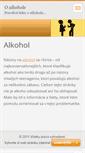 Mobile Screenshot of oalkohole.webnode.sk