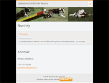 Tablet Screenshot of obedience.webnode.cz