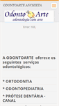 Mobile Screenshot of odontoarthes.webnode.com.br