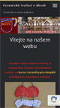 Mobile Screenshot of keramika-most.webnode.cz
