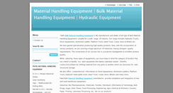 Desktop Screenshot of bulkmaterialhandlingequipment.webnode.com