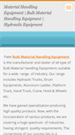 Mobile Screenshot of bulkmaterialhandlingequipment.webnode.com