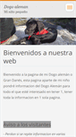 Mobile Screenshot of dogoaleman.webnode.es