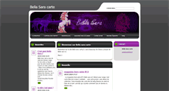 Desktop Screenshot of bella-sara-carte120.webnode.fr