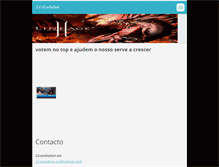 Tablet Screenshot of l2-evolution-on.webnode.com.br