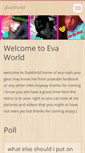 Mobile Screenshot of evaworld.webnode.com