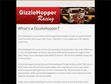 Tablet Screenshot of gizzlehopper.webnode.com