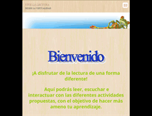 Tablet Screenshot of lecturavirtual.webnode.com.co