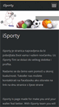 Mobile Screenshot of isporty.webnode.com