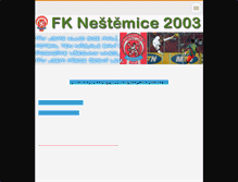 Tablet Screenshot of fknestemice2003.webnode.cz
