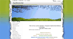 Desktop Screenshot of equilibriumvital.webnode.com.br