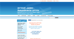 Desktop Screenshot of bytovejadroliptov.webnode.sk