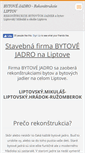 Mobile Screenshot of bytovejadroliptov.webnode.sk