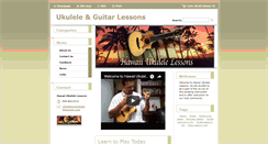 Desktop Screenshot of hawaiiukulelelessons.webnode.com