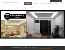 Tablet Screenshot of casa-branca-gesso.webnode.com