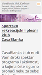 Mobile Screenshot of casablanka-klub.webnode.com
