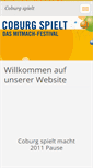 Mobile Screenshot of coburgspielt.webnode.com