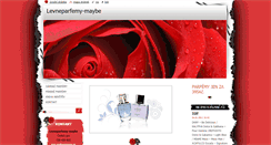 Desktop Screenshot of levneparfemy-maybe.webnode.cz