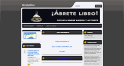 Desktop Screenshot of abretelibro.webnode.com