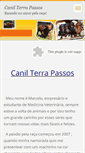 Mobile Screenshot of canilterrapassos.webnode.com.br