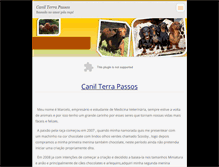 Tablet Screenshot of canilterrapassos.webnode.com.br