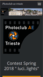 Mobile Screenshot of photoclub-ae-trieste.webnode.it