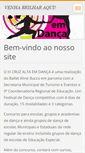 Mobile Screenshot of cruzaltaemdanca2011.webnode.com.br