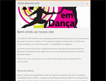 Tablet Screenshot of cruzaltaemdanca2011.webnode.com.br