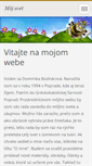 Mobile Screenshot of dominikkabodnarova.webnode.sk