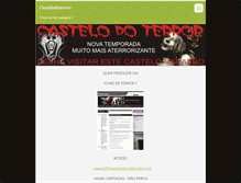 Tablet Screenshot of castelodoterror.webnode.com