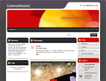 Tablet Screenshot of costumelitesocks.webnode.com