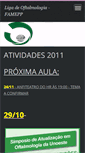 Mobile Screenshot of ligadeoftalmopp.webnode.com.br