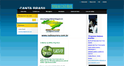 Desktop Screenshot of cantabrazil.webnode.com.br