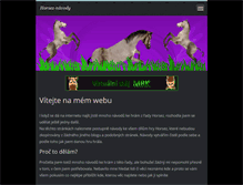 Tablet Screenshot of horsez-navody.webnode.cz