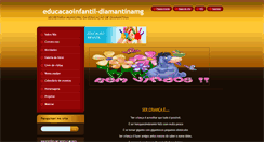 Desktop Screenshot of educacaoinfantil-diamantinamg.webnode.com.br