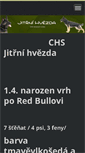 Mobile Screenshot of jitrni-hvezda.webnode.cz