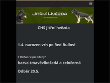 Tablet Screenshot of jitrni-hvezda.webnode.cz