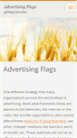 Mobile Screenshot of advertisingflags.webnode.com